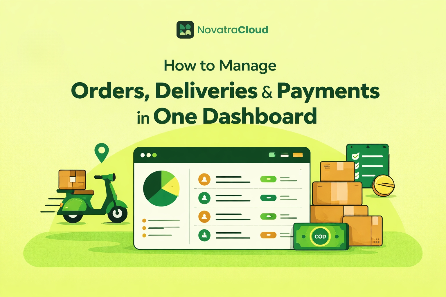 How to Manage Orders, Deliveries & Payments in One Dashboard (Without Chaos)