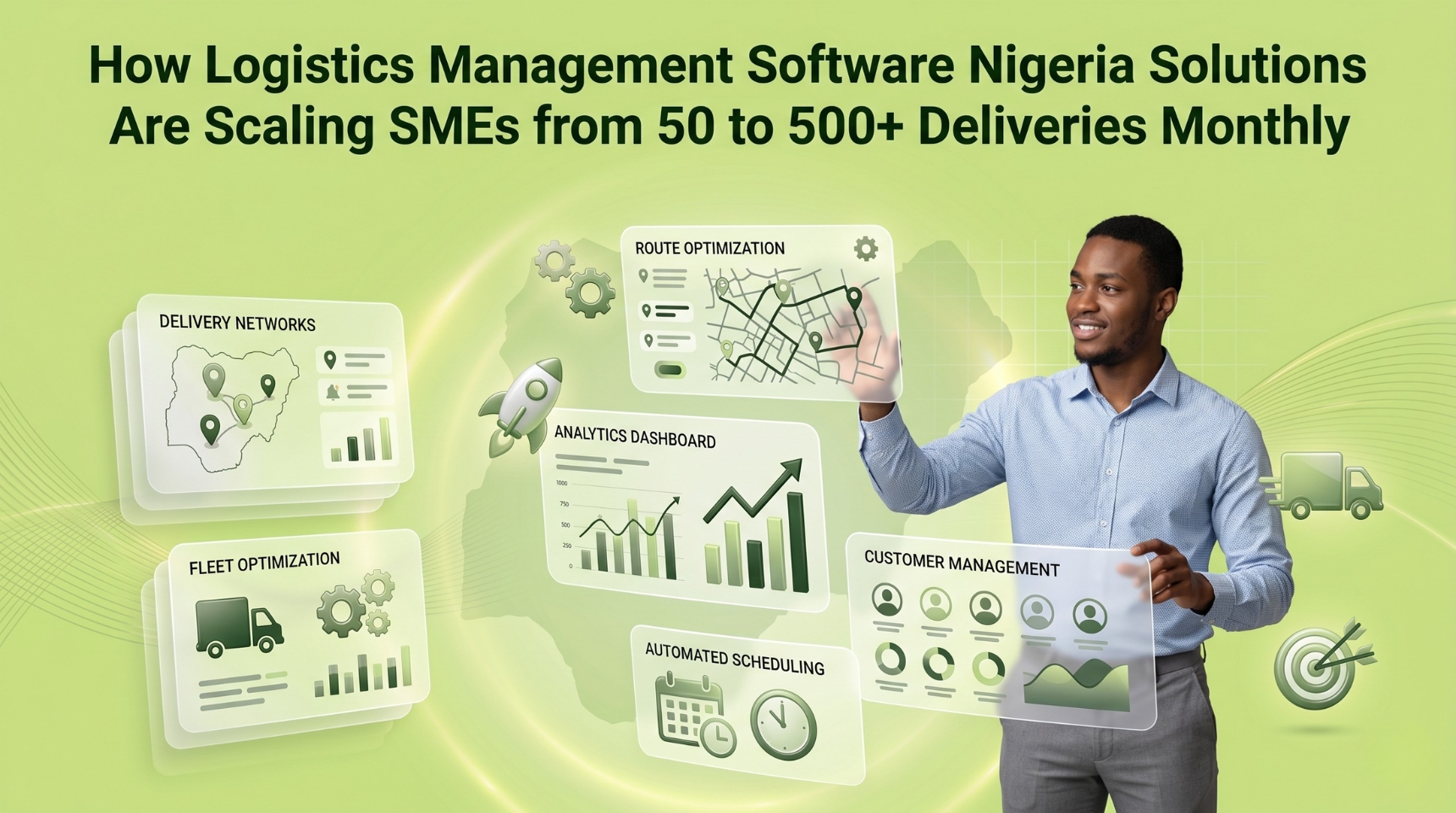 How Logistics Management Software Nigeria Solutions Are Scaling SMEs from 50 to 500+ Deliveries Monthly
